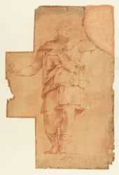 Studie einer stehenden Figur